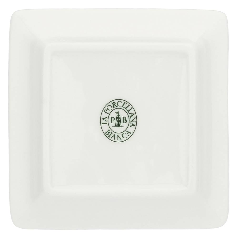 La Porcellana Bianca Gift box Piattino Quadrato con lettera 'I' Adorato Latest stili