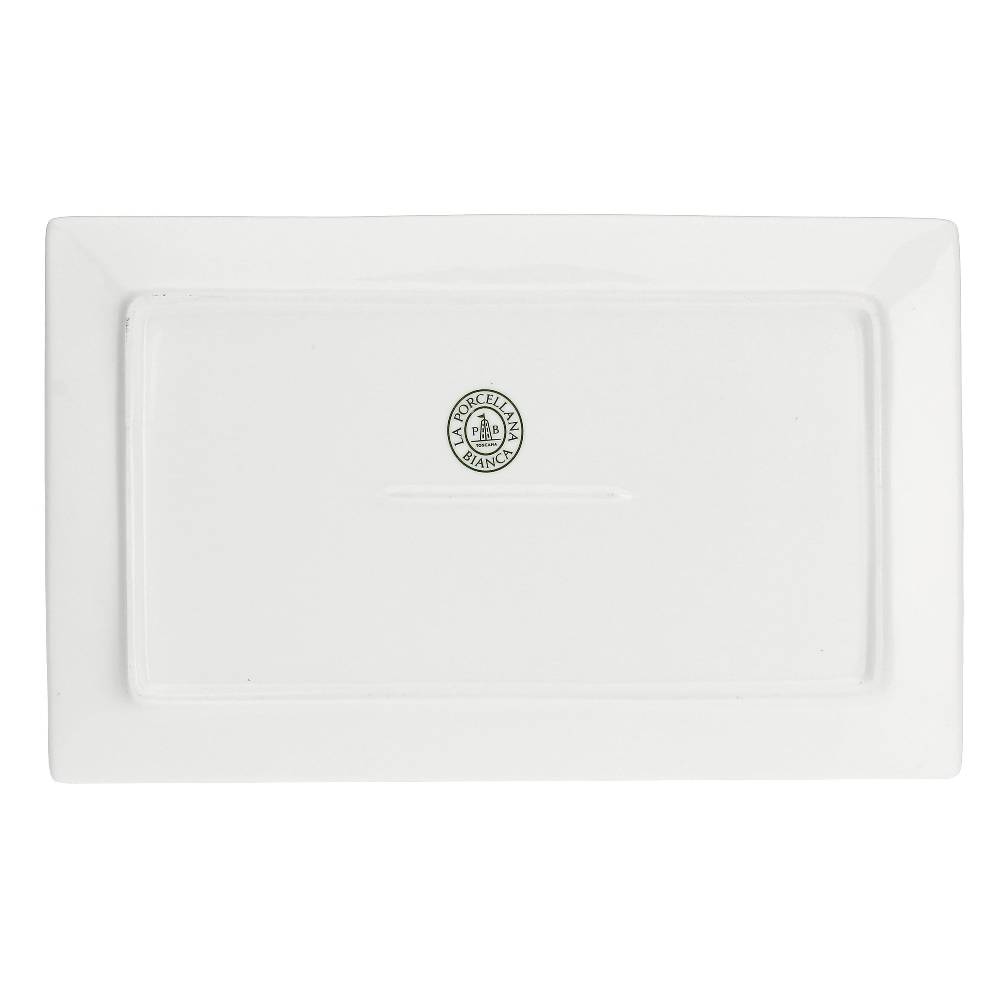 La Porcellana Bianca Set 3 Vassoii Rettangolari 28x17 cm Essenziale Gourmet Fino al 55% di sconto