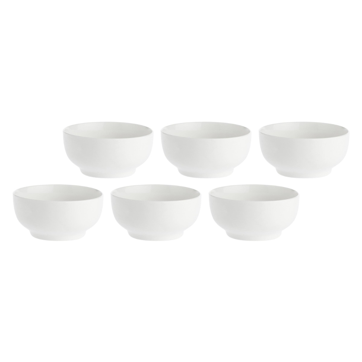 La Porcellana Bianca Set 6 Coppette Essenziale Convenienza