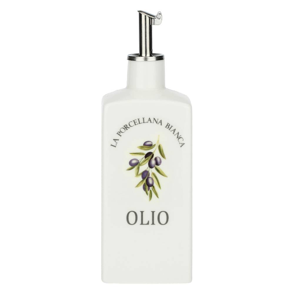 La Porcellana Bianca Oliera decorata Conserva