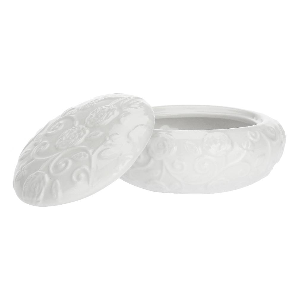 La Porcellana Bianca Contenitore con coperchio Ø10 cm Florentina Shopping Online