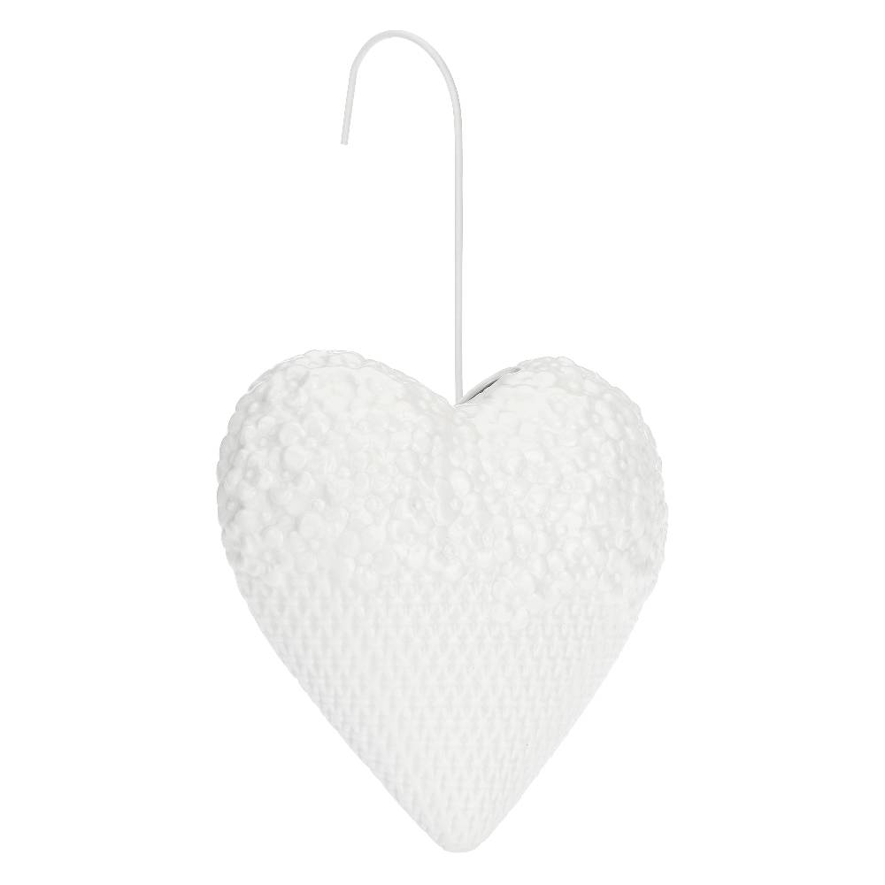 La Porcellana Bianca Umidificatore Cuore e Fiori Leopoldina Latest stili