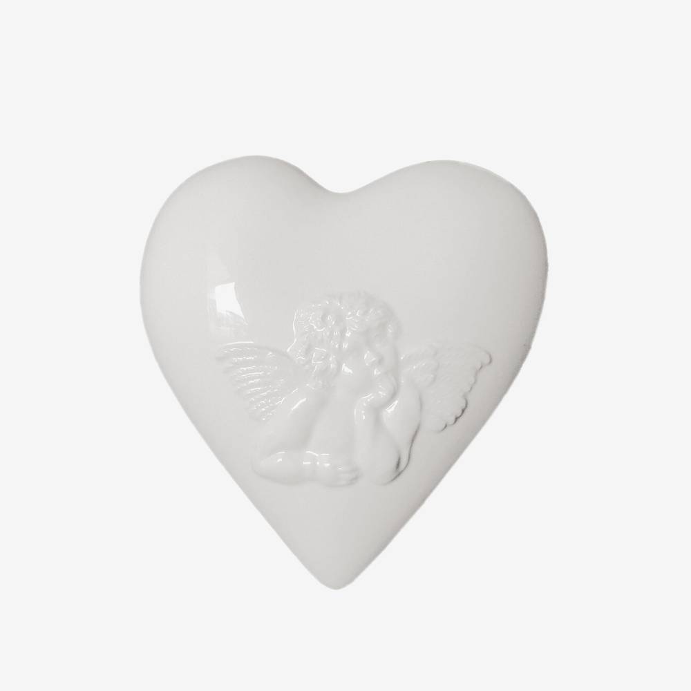 La Porcellana Bianca Umidifcatore Cuore/Angelo