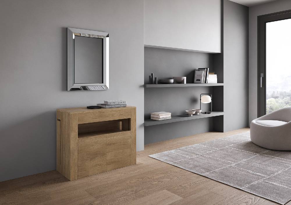 Itamoby Consolle allungabile Evolve con Panca inferiore Quercia Natura Economico