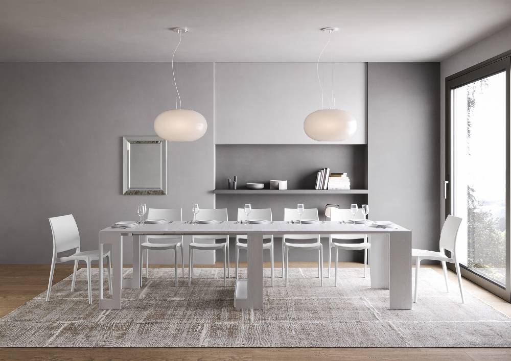 Itamoby Consolle allungabile Evolve Bianco Frassino Saldi