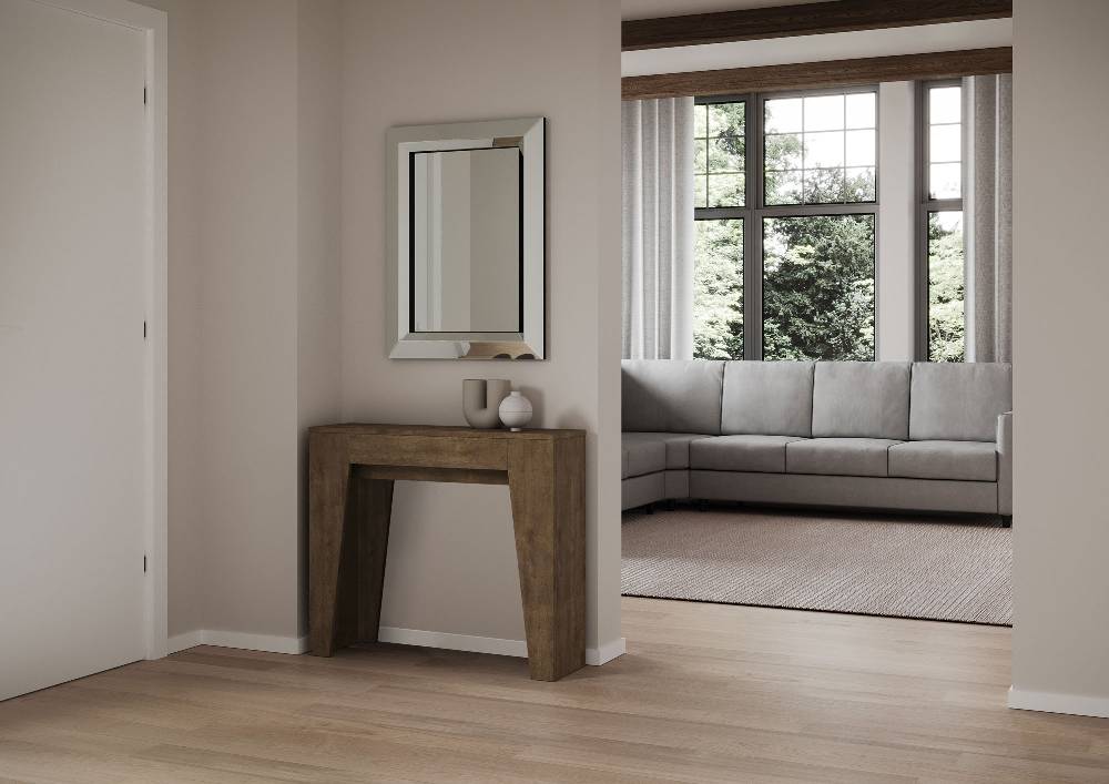 Itamoby Consolle allungabile 90×25/181 cm Narrow Noce Hotsell