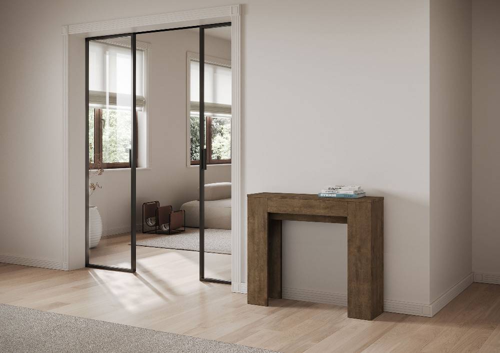 Itamoby Consolle allungabile 90×25/181 cm Slick Noce I Più Venduti