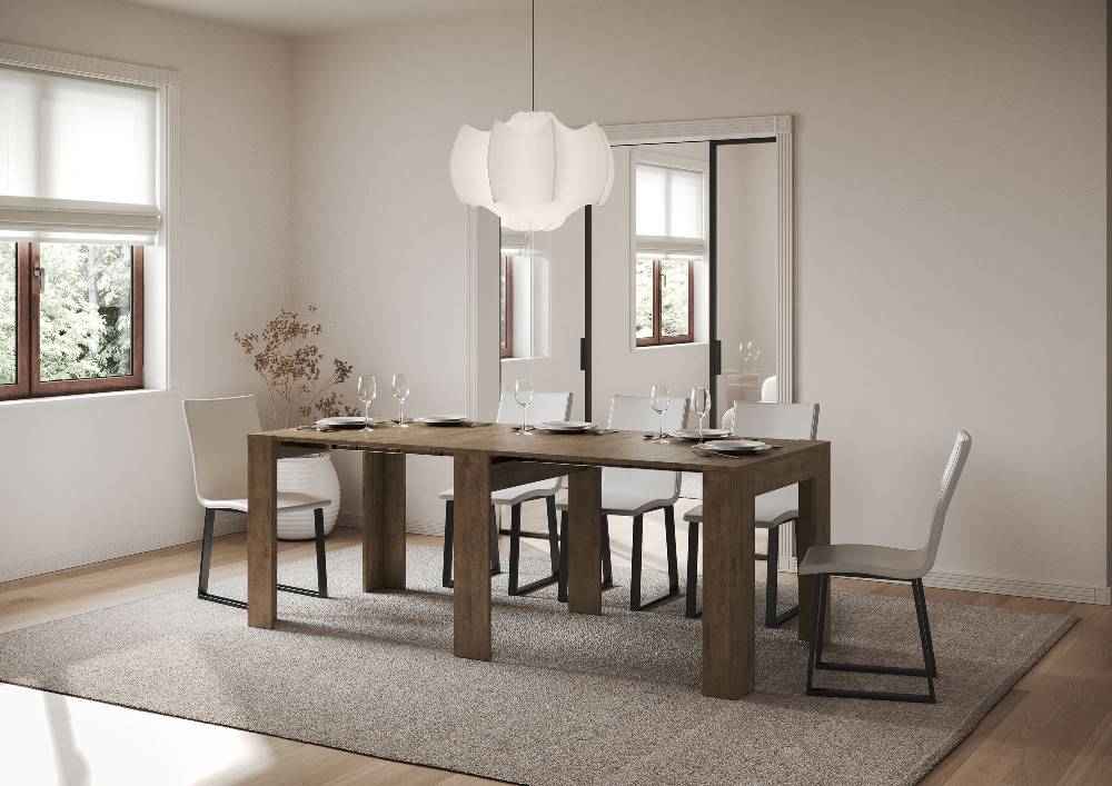 Itamoby Consolle allungabile 90×25/181 cm Slick Noce I Più Venduti