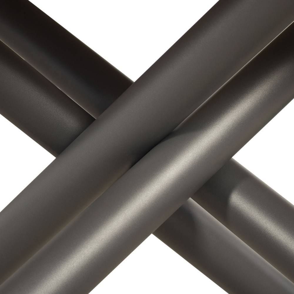 Itamoby Tavolo allungabile 90×180/284 cm Famas Premium Cemento telaio Antracite Qualità