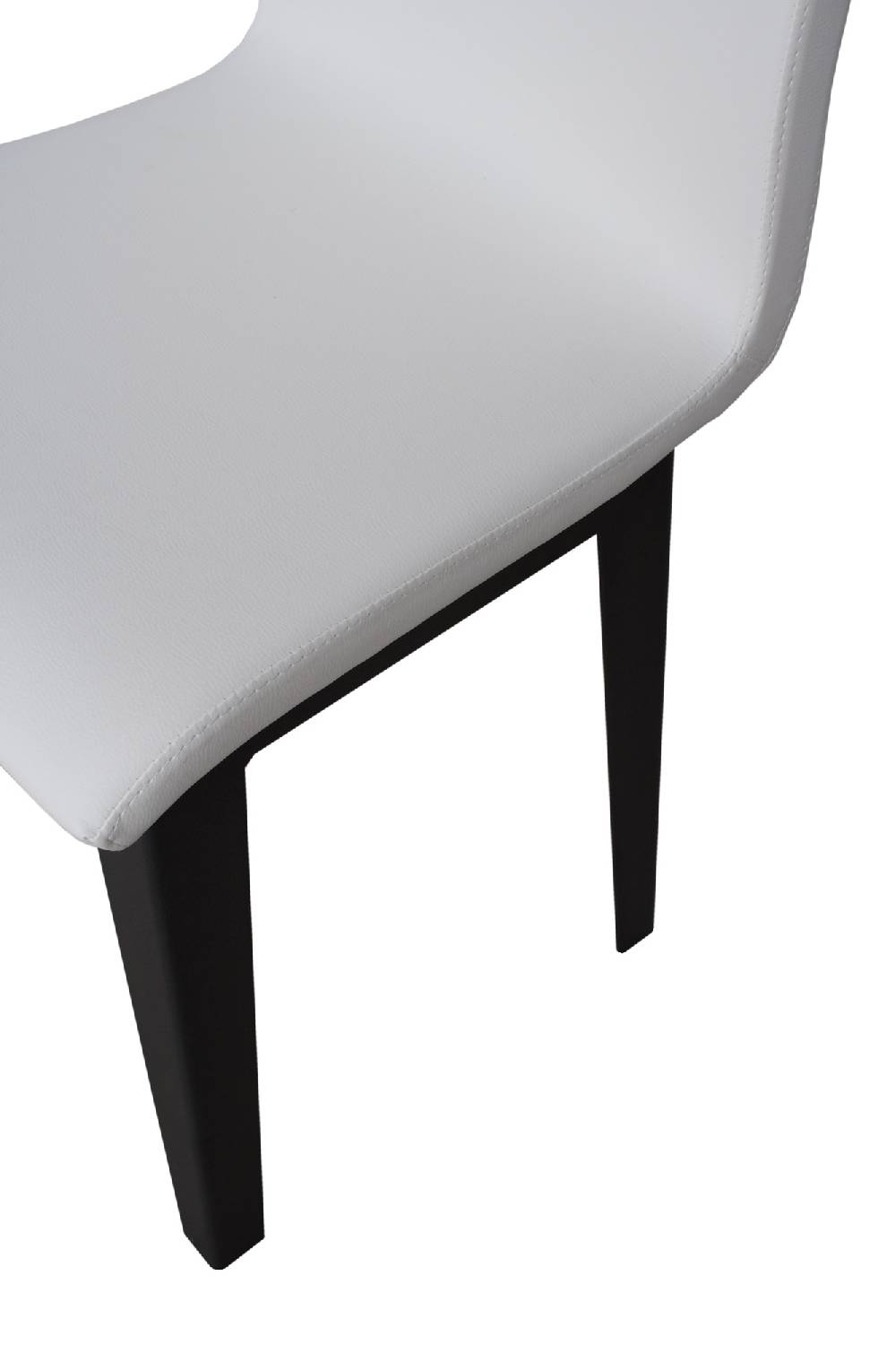 Itamoby Sedia Armida gambe Antracite cuscino Bianco 01 (gambe Coniche) Soddisfazione Garantita