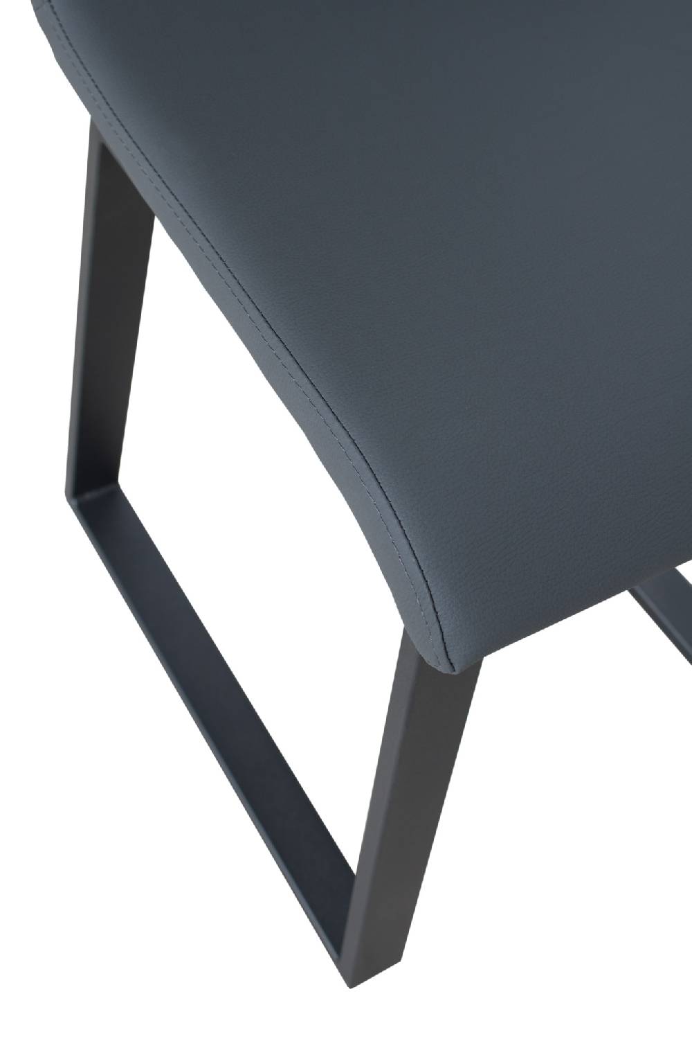 Itamoby Sedia Baffy gambe Antracite cuscino Grigio 11 (tipo Tecno) Presa