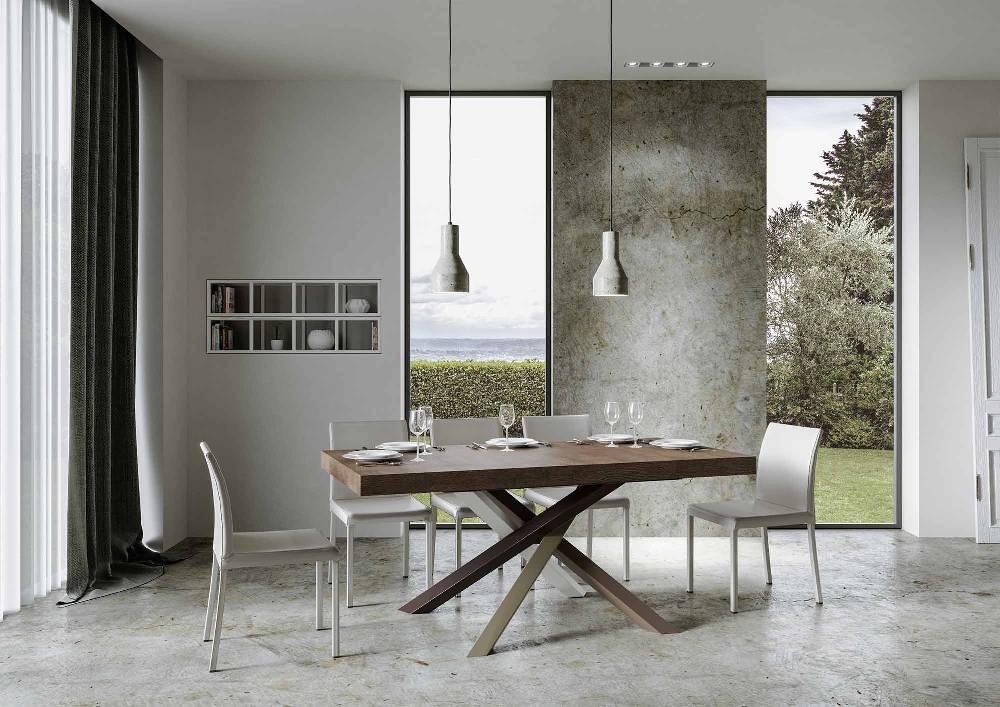 Itamoby Tavolo allungabile 90×180/284 cm Volantis Premium Noce telaio 4/C 2025