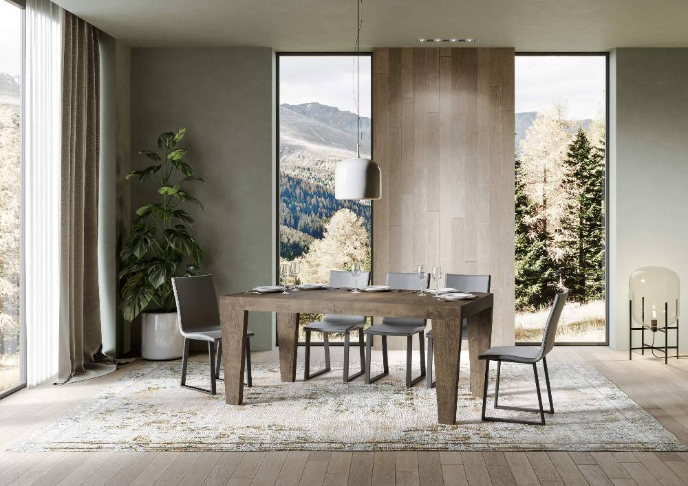 Itamoby Tavolo Spimbo Allungabile Noce 90×180 Allungato 440 Vendita Economica