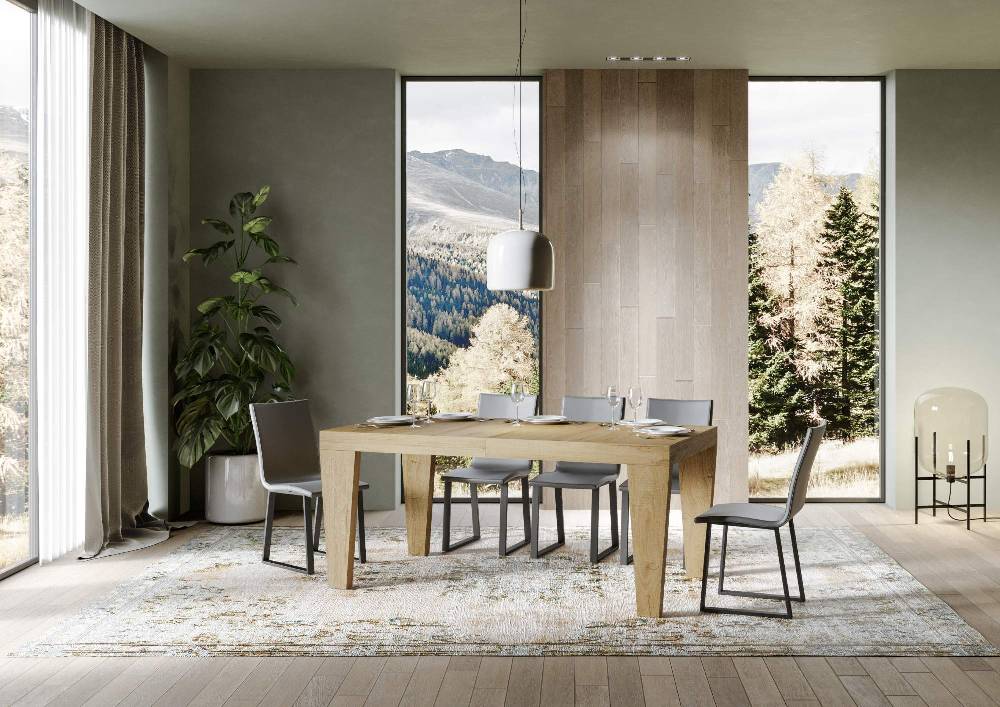 Itamoby Tavolo Spimbo Allungabile Quercia Natura 90×180 Allungato 440 I Più Venduti