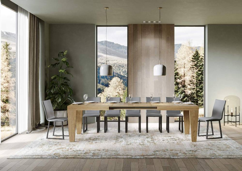 Itamoby Tavolo Spimbo Allungabile Quercia Natura 90×180 Allungato 440 I Più Venduti