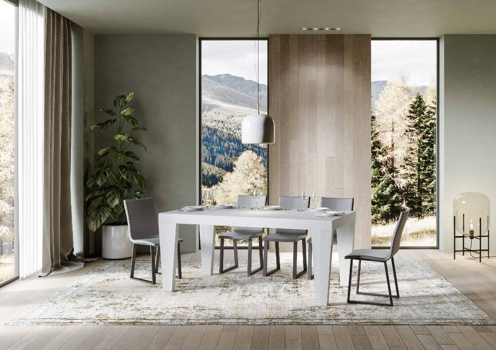 Itamoby Tavolo Spimbo Allungabile Bianco Frassino 90×180 Allungato 284 Vendita