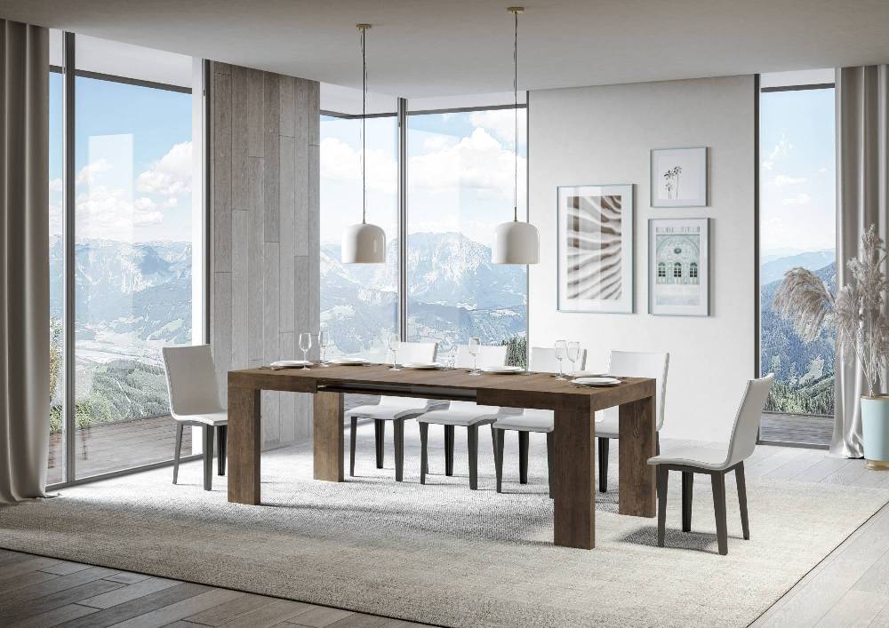 Itamoby Tavolo Roxell Allungabile Noce 90×130 Allungato 234 Online
