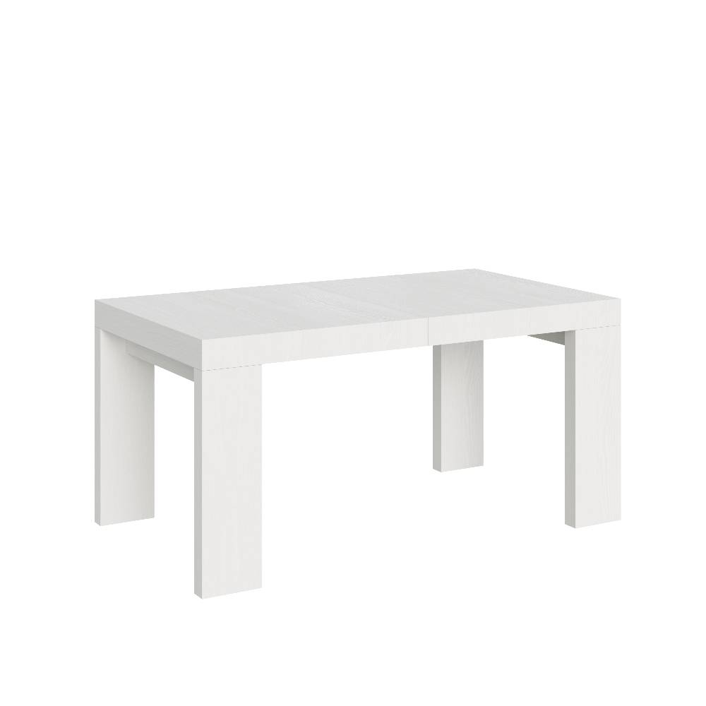 Itamoby Tavolo Roxell Allungabile Bianco Frassino 90×160 Allungato 420