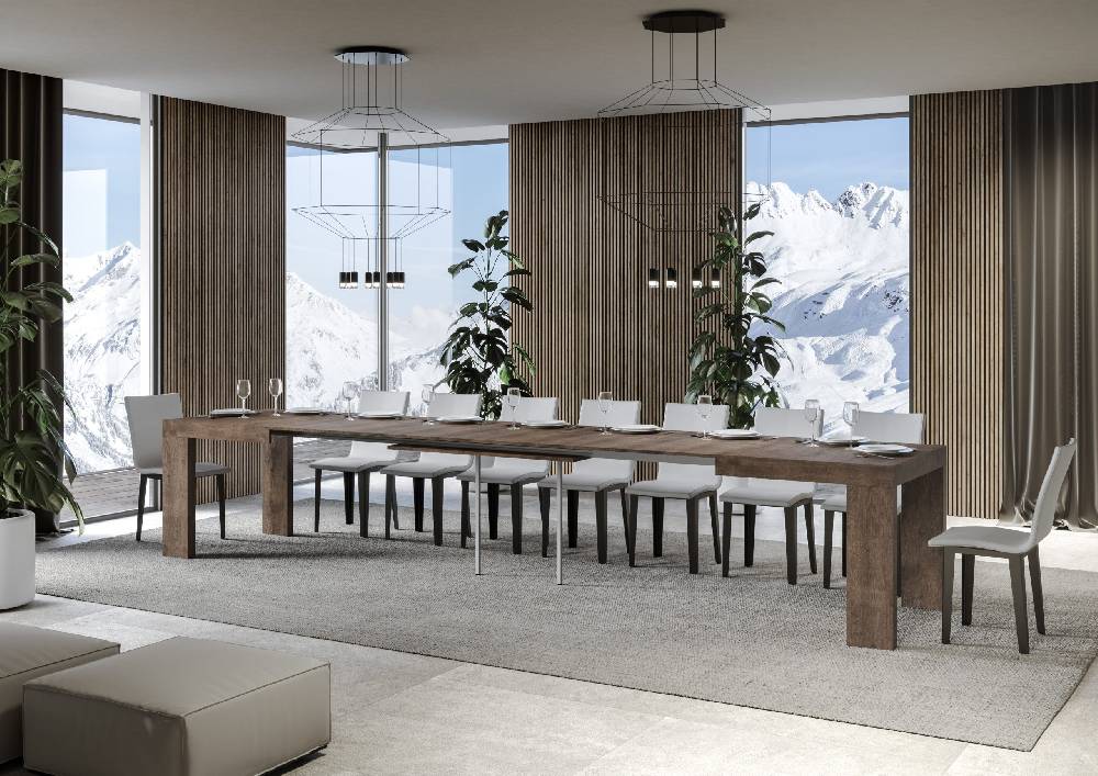 Itamoby Tavolo Roxell Allungabile Noce 90×130 Allungato 390 Comprare a buon mercato