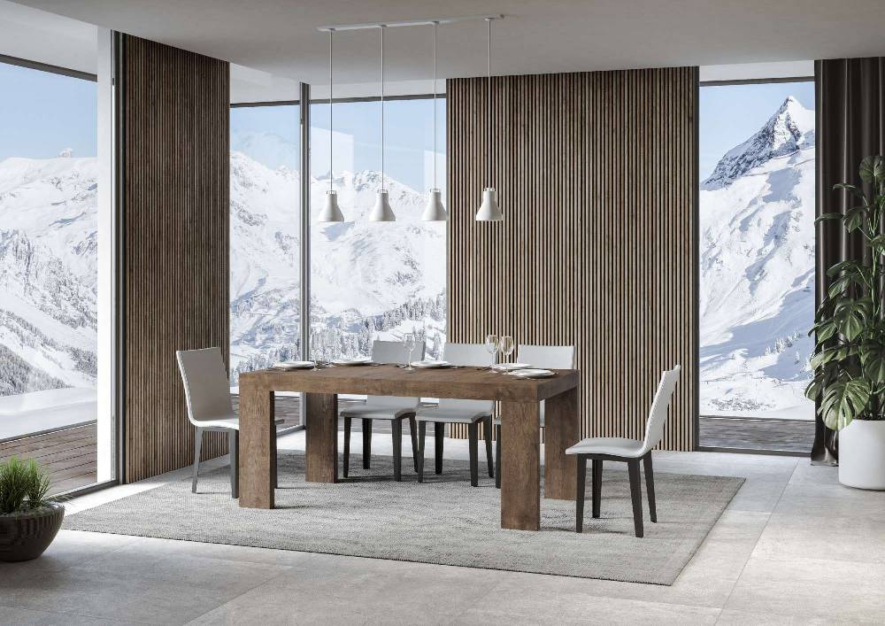 Itamoby Tavolo Roxell Allungabile Noce 90×180 Allungato 284 Shopping online