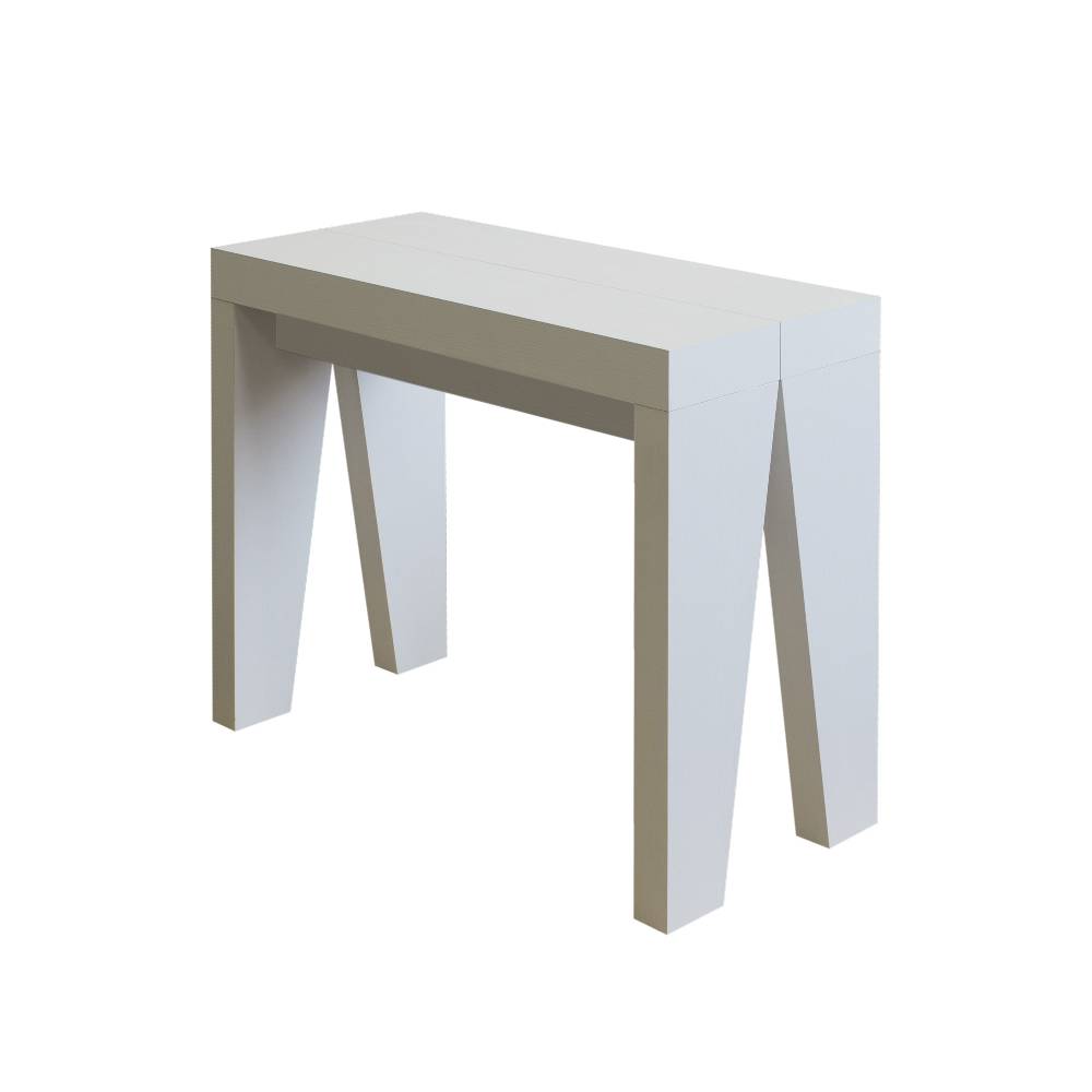Itamoby Consolle Naxy Bianco Frassino Italy