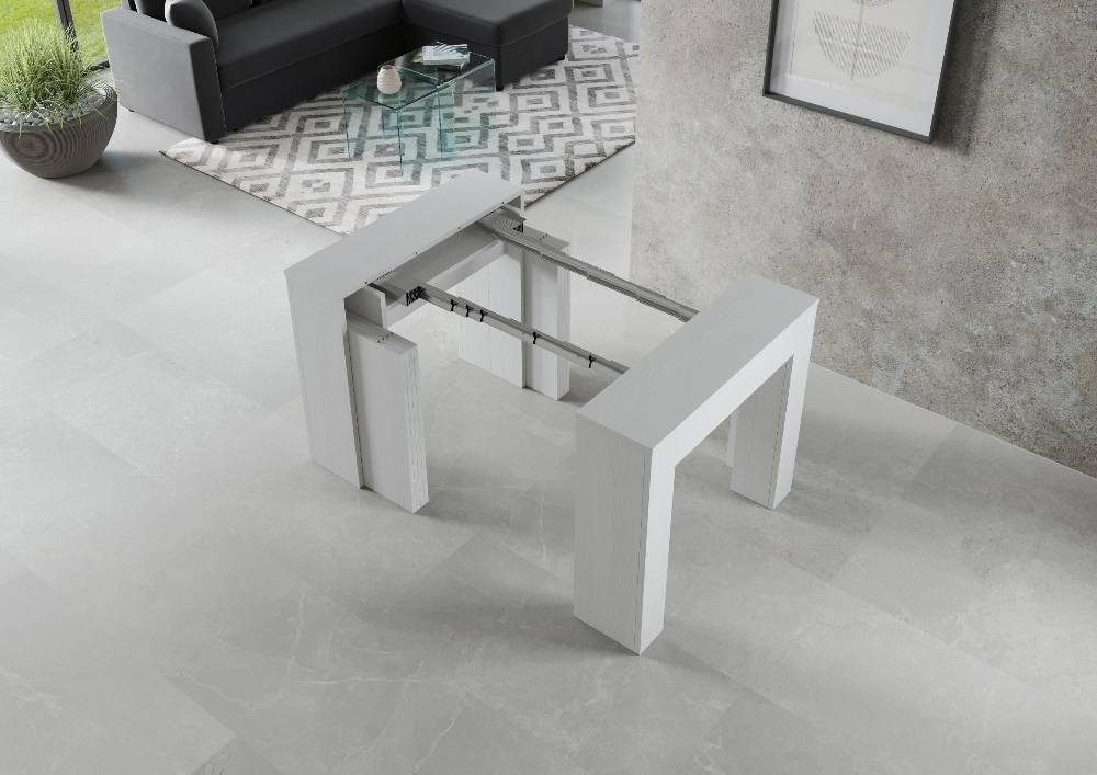 Itamoby Consolle New Extra Bianco Frassino Spedizione gratuita