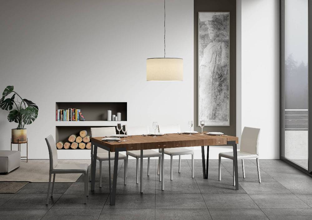 Itamoby Consolle Rio Premium Abete Tinto telaio Ruggine Negozio online di fabbrica