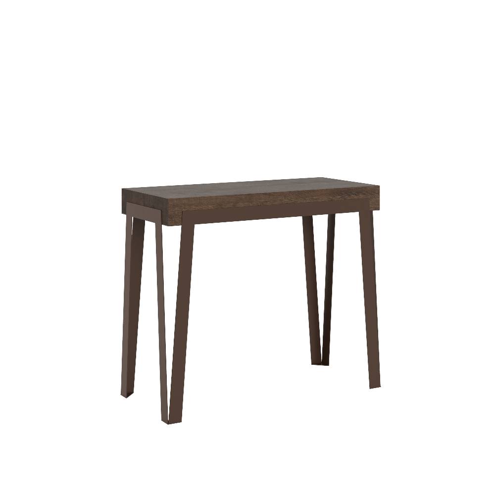 Itamoby Consolle Rio Premium Noce telaio Ruggine