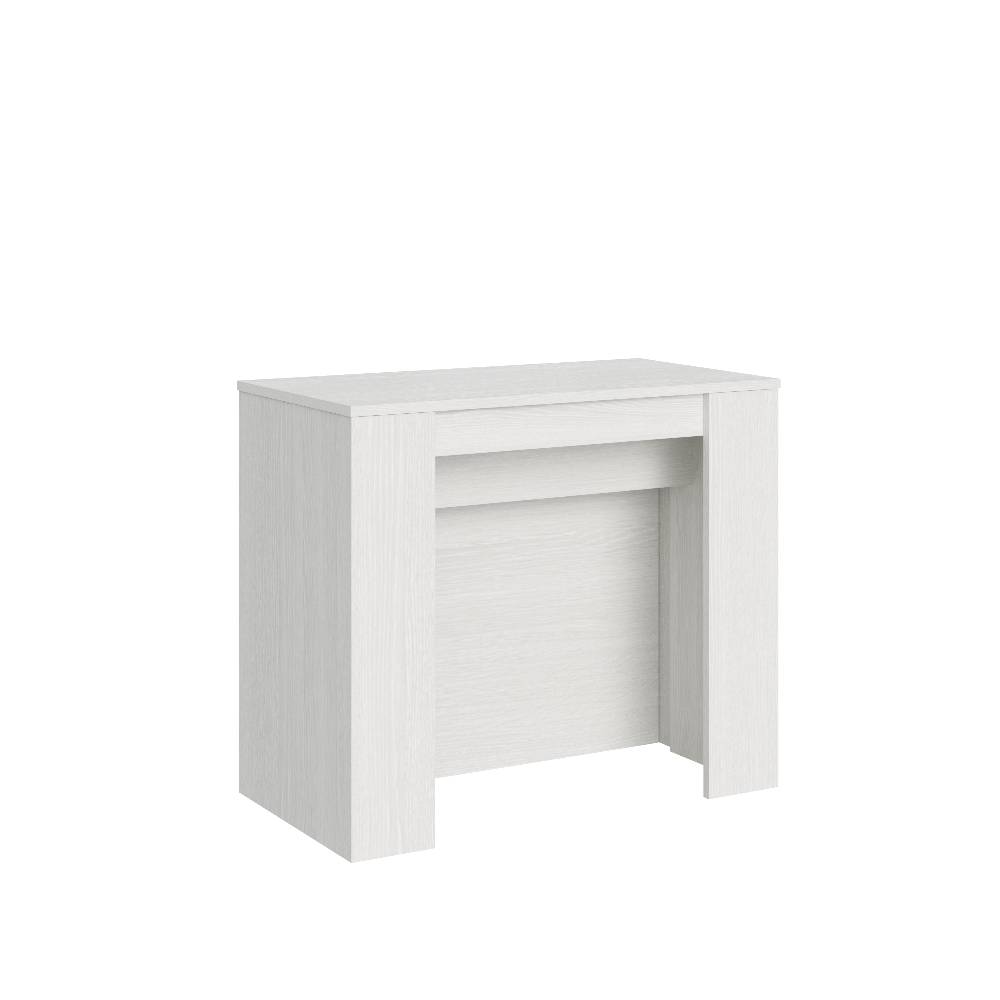 Itamoby Consolle Venus Bianco Frassino 4 allunghe cm.62