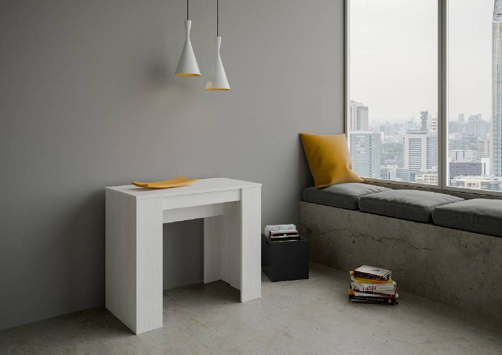 Itamoby Consolle Basic Small Bianco Frassino Comprane uno, ottenene uno gratis