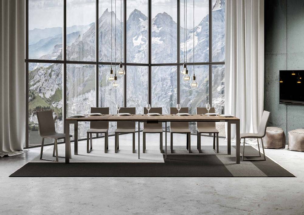 Itamoby Consolle Everyday Evolution Noce telaio Antracite Offerte giornaliere