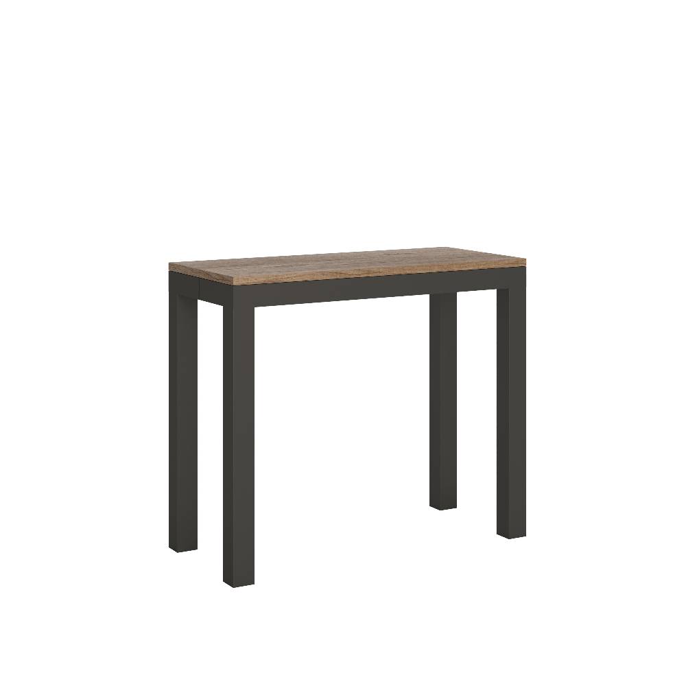 Itamoby Consolle Everyday Evolution Quercia Natura telaio Antracite