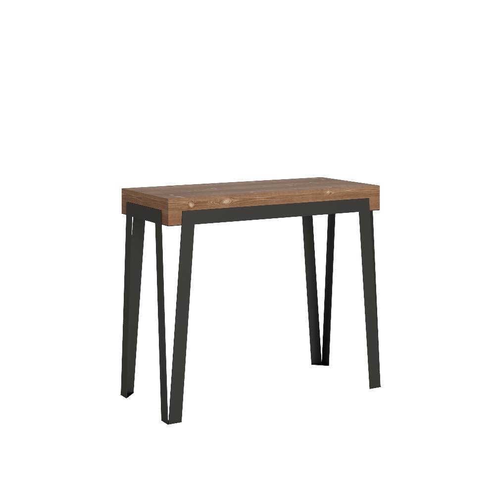 Itamoby Consolle Rio Abete Tinto telaio Antracite 50% di sconto per tempo limitato