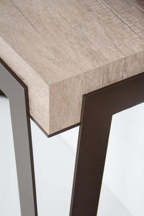 Itamoby Consolle Rio Small Premium Quercia Natura telaio Antracite Promozione