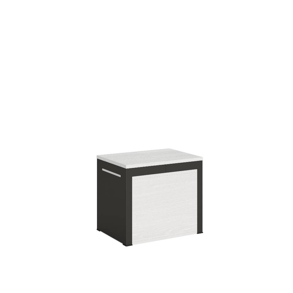 Itamoby Panca Walk Bianco Frassino telaio Antracite