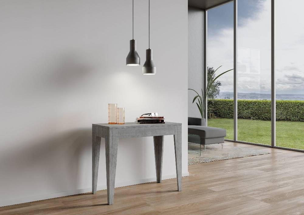 Itamoby Consolle Isotta Small 90×42 Cemento Offerta