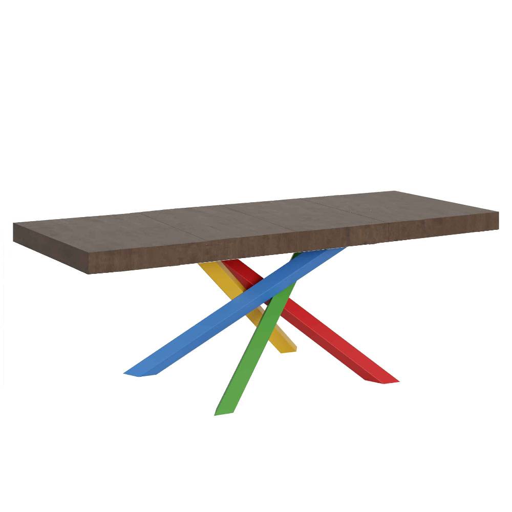 Itamoby Tavolo allungabile 90×160/264 cm Volantis Premium Noce telaio 4/B