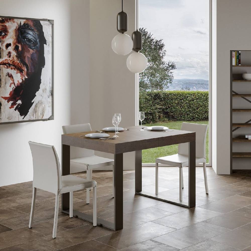 Itamoby Tavolo allungabile 90×120/224 cm Tecno Premium Noce