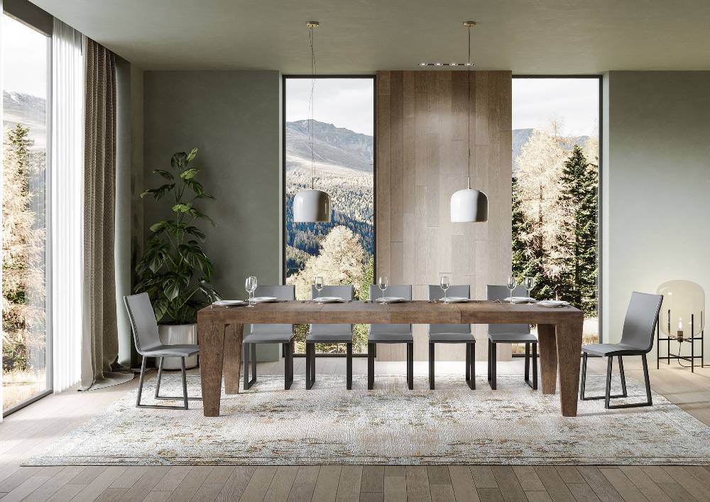 Itamoby Tavolo allungabile 90×180/284 cm Spimbo Premium Noce Solo un giorno rimasto