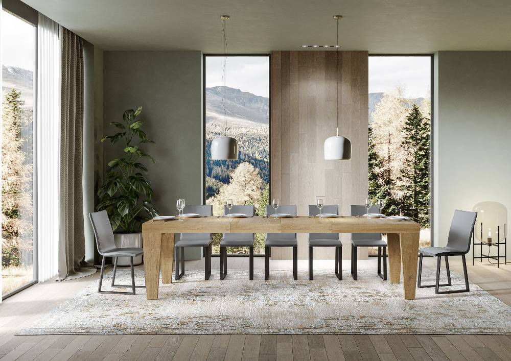 Itamoby Tavolo allungabile 90×180/284 cm Spimbo Premium Quercia Natura Enormi sconti