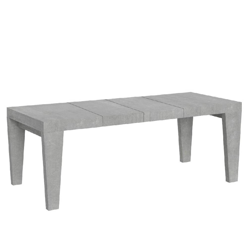 Itamoby Tavolo allungabile 90×160/264 cm Spimbo Premium Cemento
