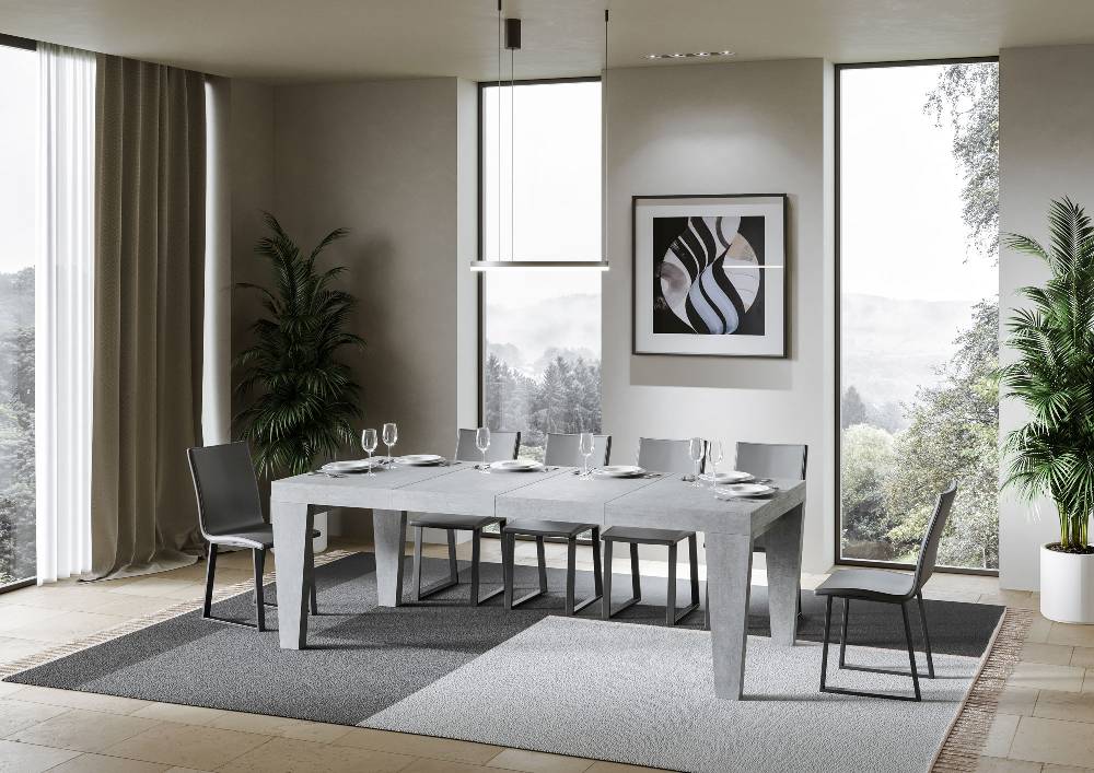 Itamoby Tavolo allungabile 90×130/234 cm Spimbo Premium Cemento 2025