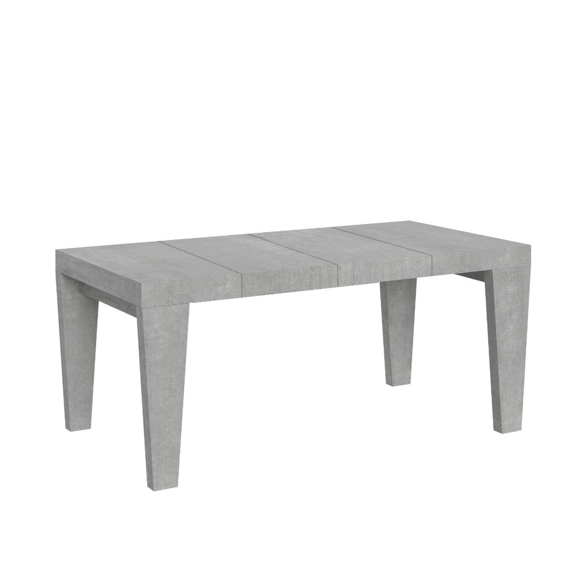 Itamoby Tavolo allungabile 90×90/246 cm Spimbo Premium Cemento