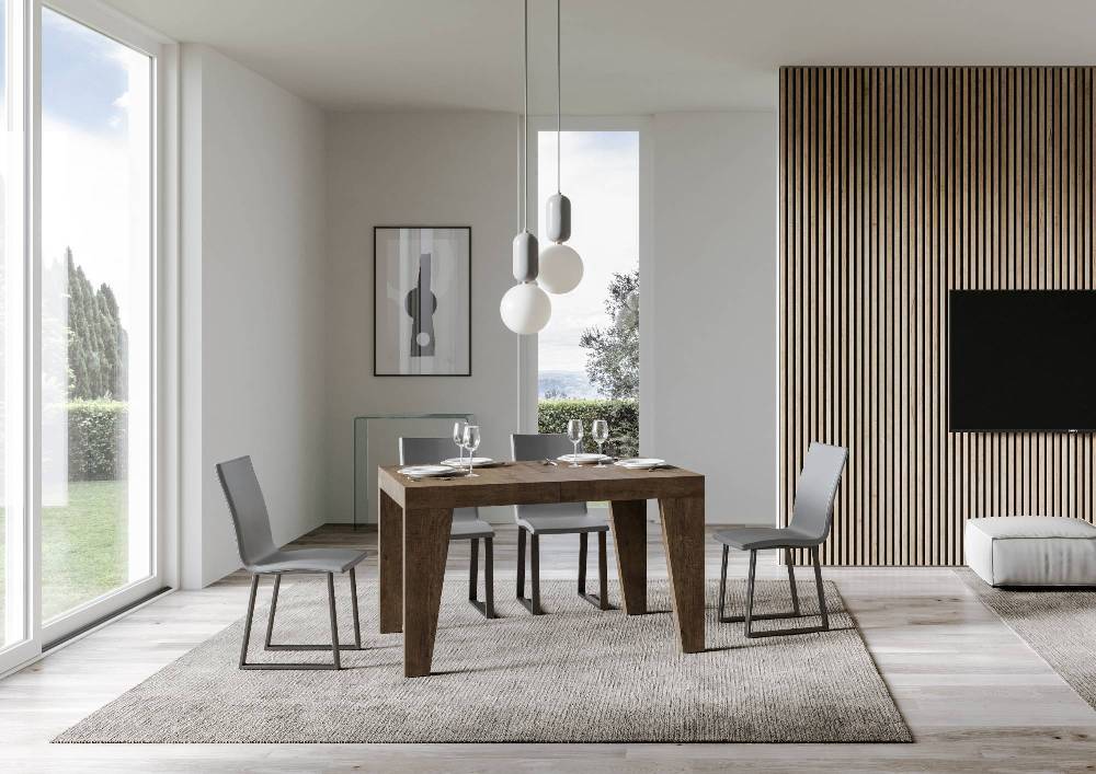Itamoby Tavolo allungabile 90×140/244 cm Naxy Premium Noce Prezzo Ridotto