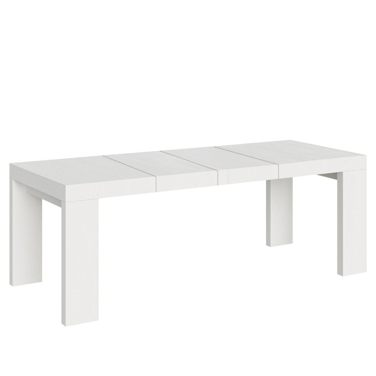 Itamoby Tavolo allungabile 90×180/284 cm Roxell Premium Bianco Frassino