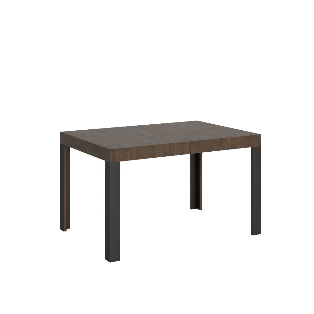 Itamoby Tavolo Linea Allungabile piano Noce 90×130 Allungato 234 telaio Antracite