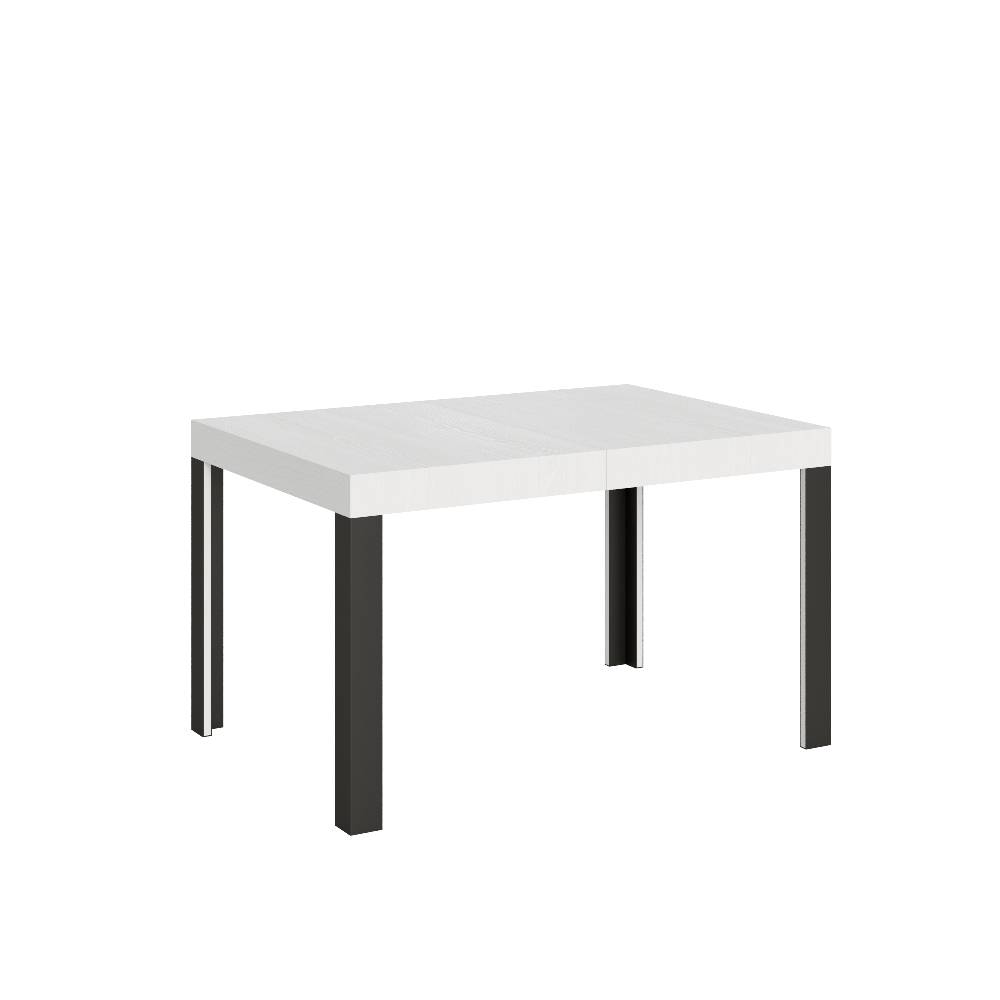 Itamoby Tavolo Linea Allungabile piano Bianco Frassino 90×130 Allungato 234 telaio Antracite