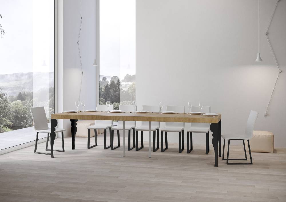 Itamoby Consolle Paxon Premium Quercia Natura telaio Antracite Presa