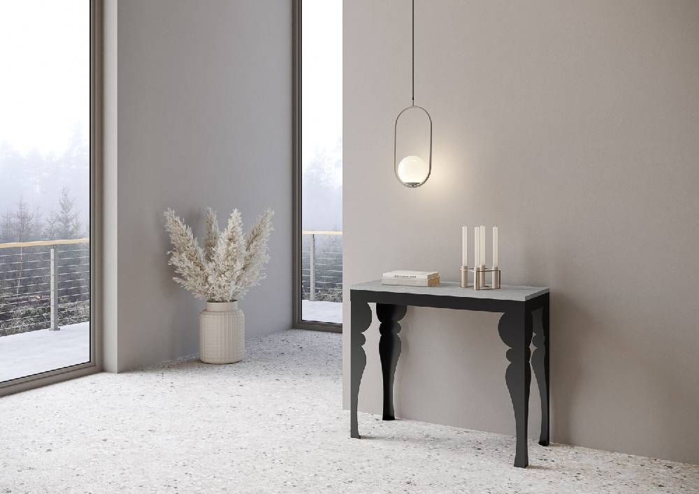Itamoby Consolle Paxon Evolution Cemento telaio Antracite Saldi