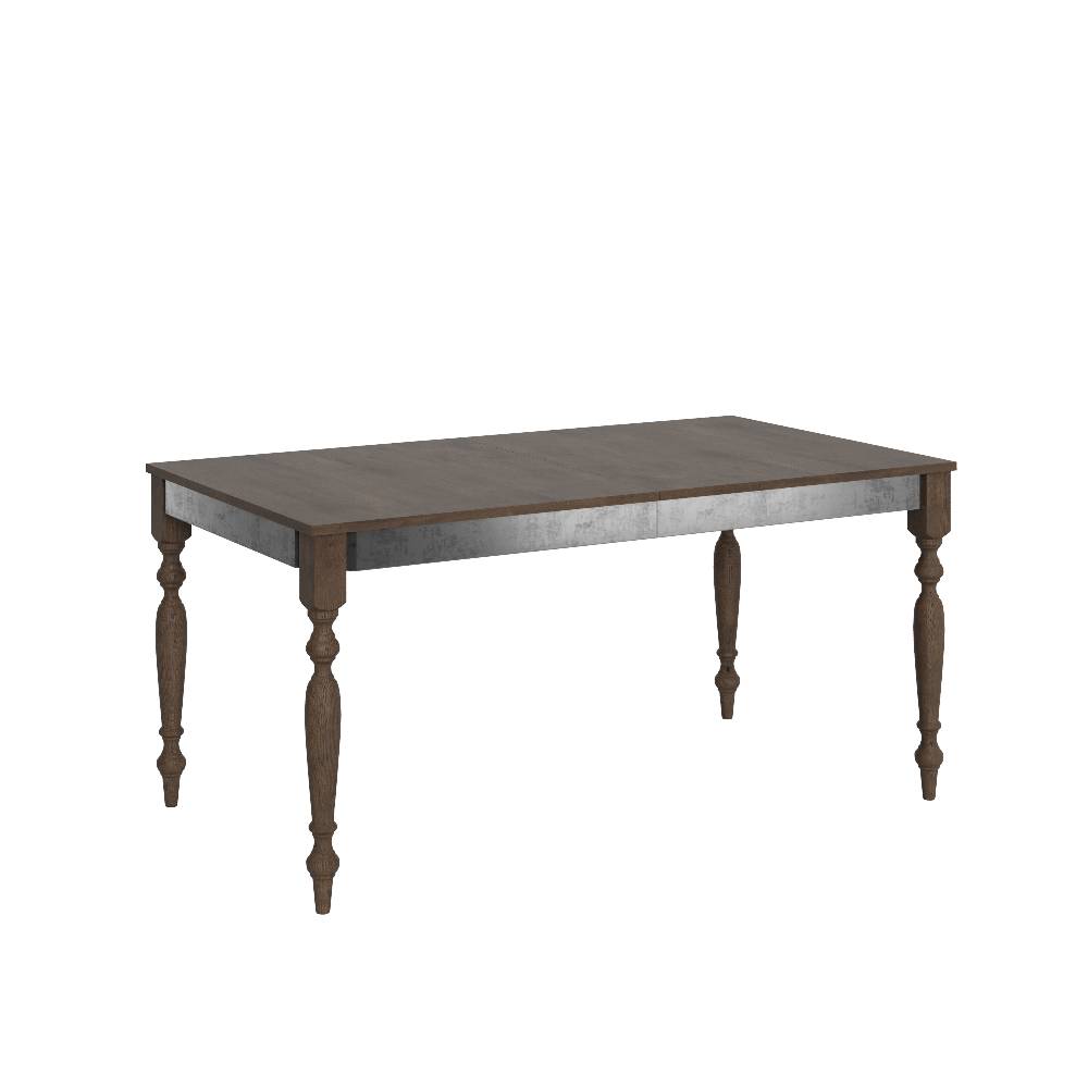 Itamoby Tavolo Romagna Iron Noce 90×160 allungato 90×264 telaio grigio 142 Nuovi prodotti